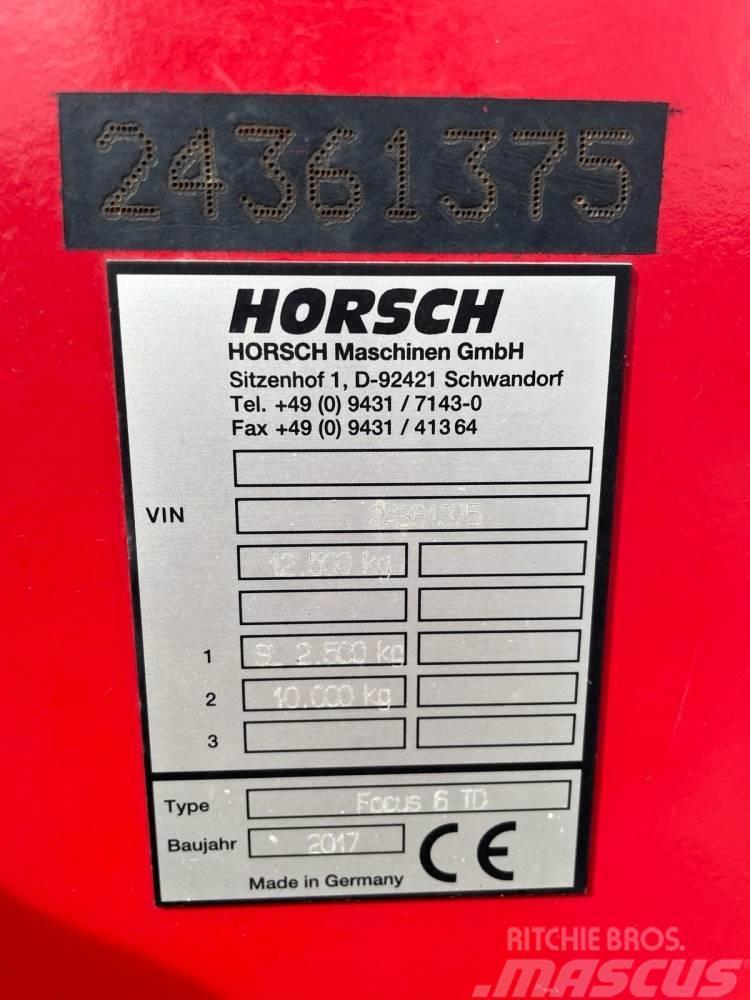 Horsch Focus 6 TD Kombisåmaskiner