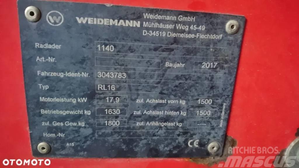 Weidemann RL16 Redskapsbärare för lantbruk