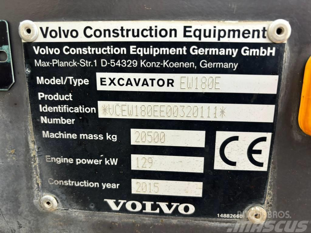 Volvo EW 180 E Hjulgrävare