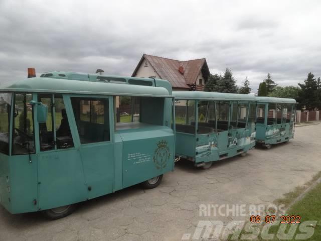  Cpil tourist train + 3 wagons Övriga bussar