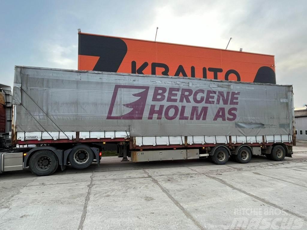 Tyllis Jumbo SOLD AS PLATFORM / L=13323 mm Låg lastande semi trailer