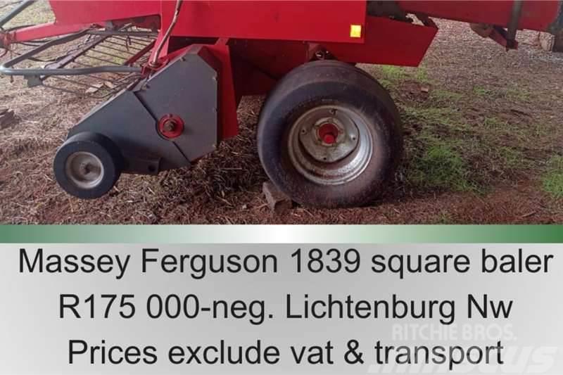 Massey Ferguson 1839 Övriga bilar