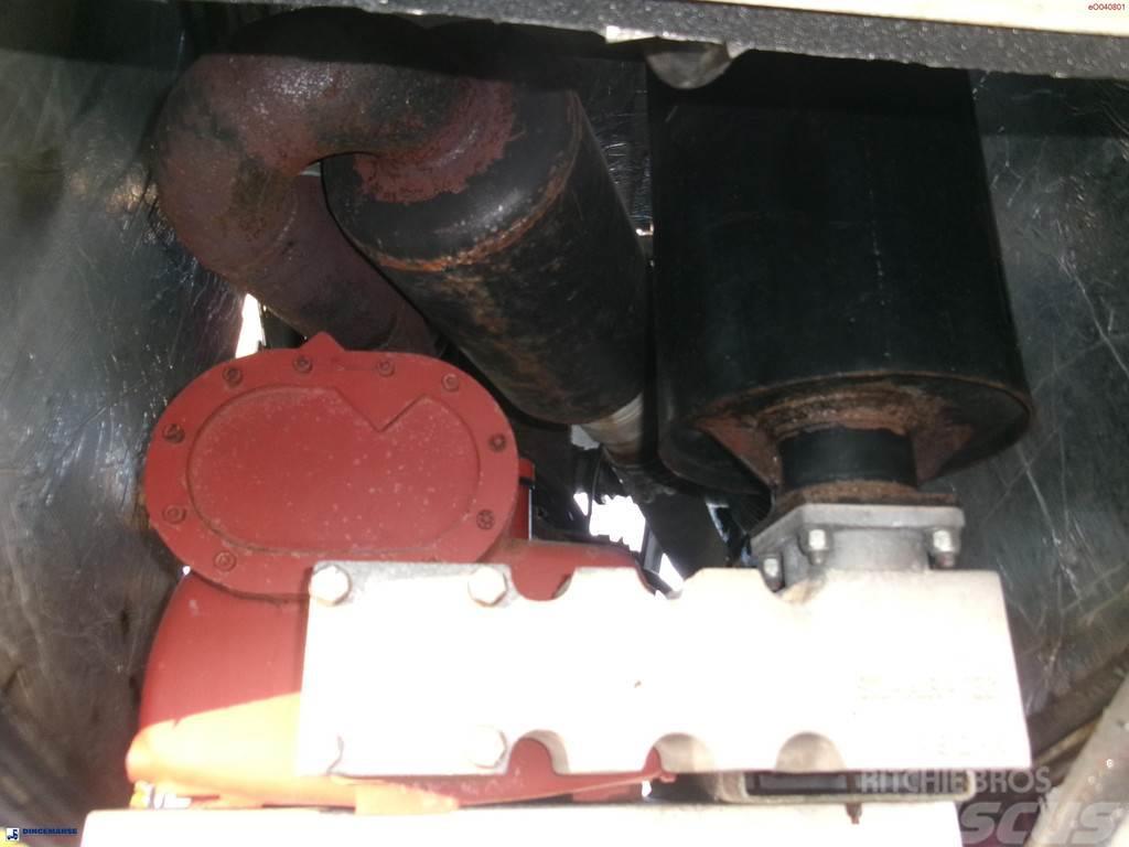 Feldbinder Powder tank alu 42 m3 (tipping) + engine/compresso Tipptrailer