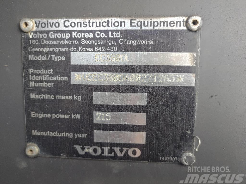 Volvo EC380DL Bandgrävare