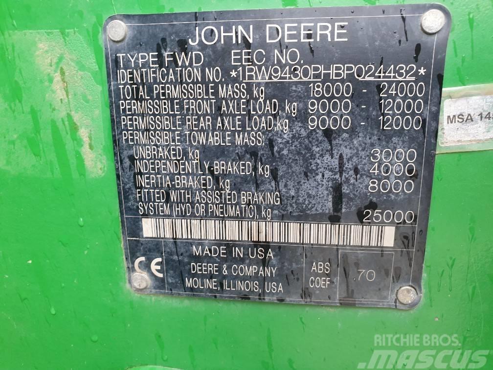 John Deere 9430 Traktorer