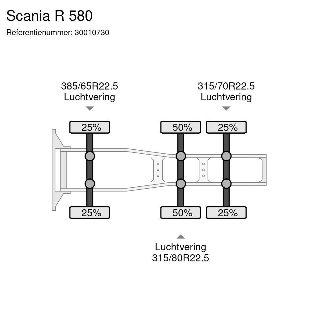 Scania R 580 Dragbilar
