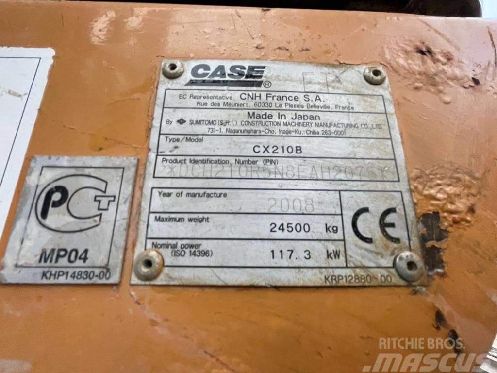 CASE CX 210 B Bandgrävare