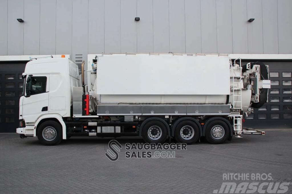 Scania R540 Amphitec Vortex 11000 suction excavator Slamsugningsbil