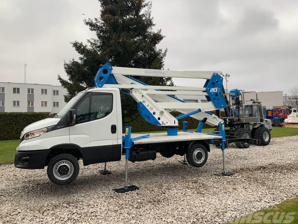 Iveco Daily Socage ForSte 20D Speed Teleskop bomliftar