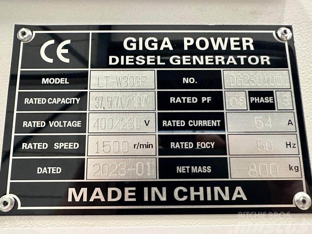  Giga power LT-W30GF 37.5KVA silent set Övriga generatorer