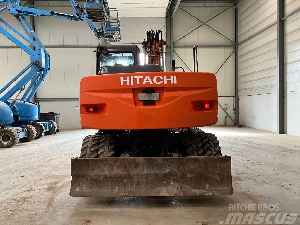 Hitachi ZX 130 W (powertilt) Hjulgrävare