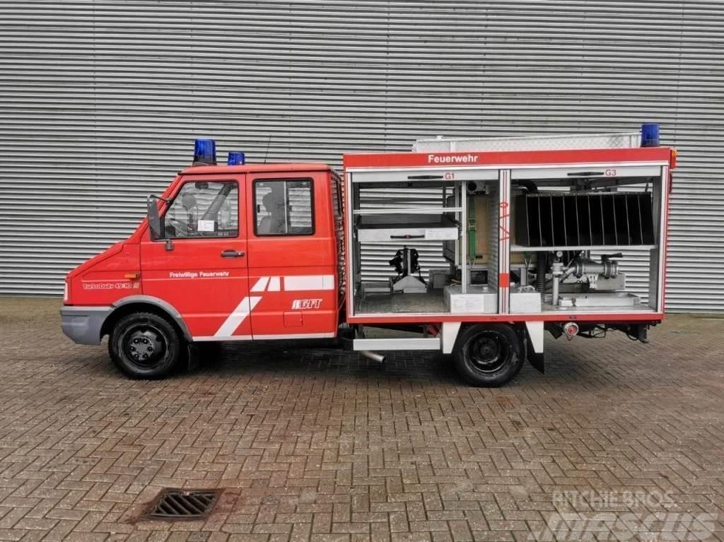 Iveco TurboDaily 49-10 Feuerwehr 7664 KM 2 Pieces! Brandbilar