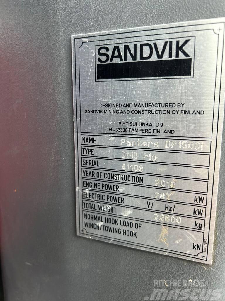 Sandvik DP 1500i TIER 4 Borrutrustning för ytborrning