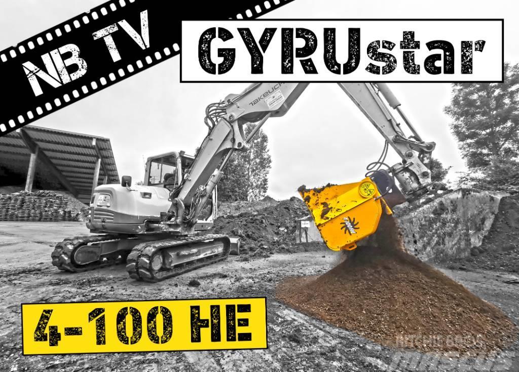 Gyru-Star 4-100HE | Siebschaufel Bagger ab 7 t Siktskopor