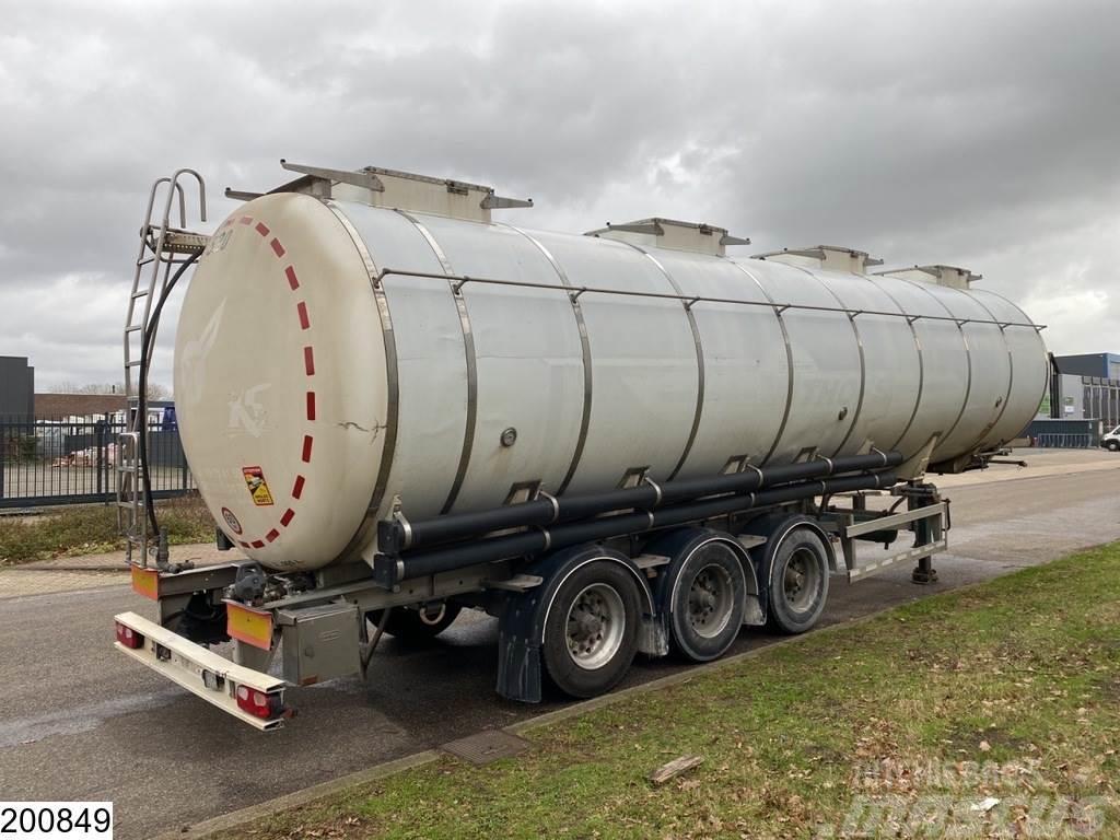 Van Hool Chemie 42000 Liter, 3 Compartments Tanktrailer