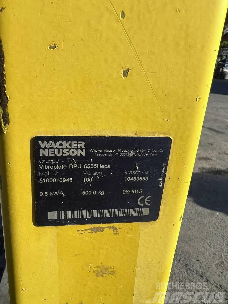 Wacker Neuson Vibroplate DPU 6555 Hecs*500 kg*E Start Markvibratorer