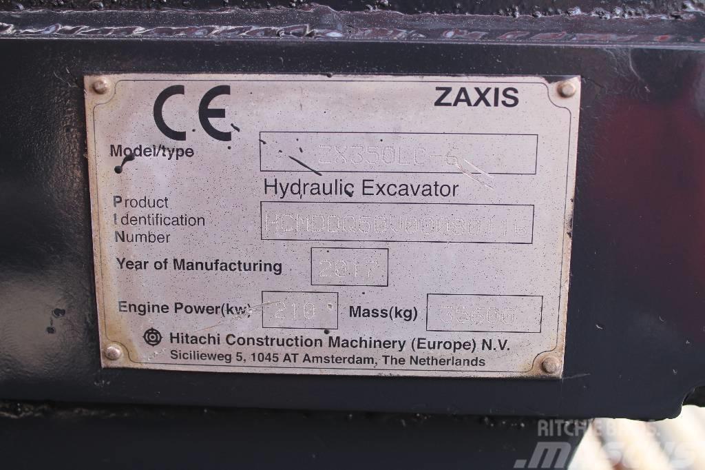 Hitachi ZX 350 LC-6 / Liitin NTP30, Rasvari Bandgrävare
