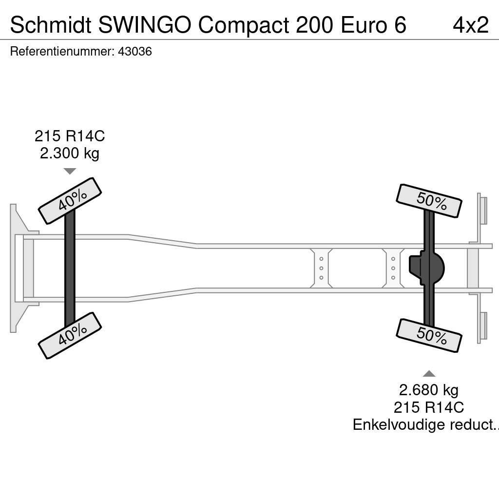 Schmidt SWINGO Compact 200 Euro 6 Sopmaskiner