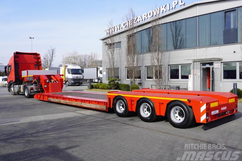 Nooteboom EURO-60-03 Tief Bet semi-trailer / unfastened / 3 Låg lastande semi trailer
