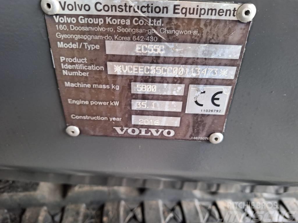 Volvo EC 55 C Minigrävare < 7t