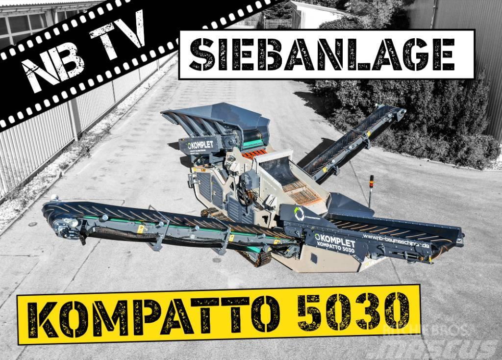 Komplet KOMPATTO 5030 Siebanlage - Kettenfahrwerk Sorteringsverk
