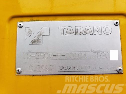 Tadano TR250M-6 Terrängkranar (Grov terräng)