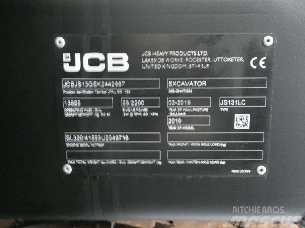 JCB JS 131 LC Bandgrävare
