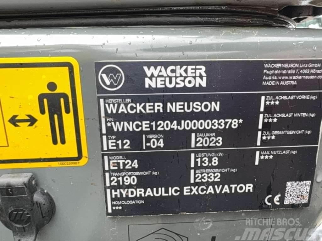 Wacker Neuson ET 24 Minigrävare < 7t