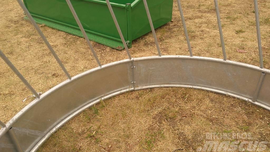 Top-Agro (RRF24) Round feeder, galvanized for 24 sheep, NEW Utfodringsutrustning