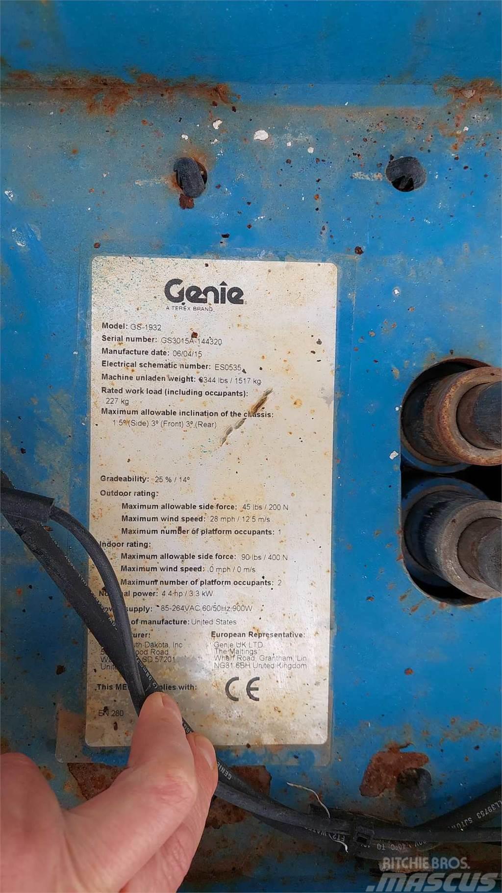 Genie GS1932 Saxliftar