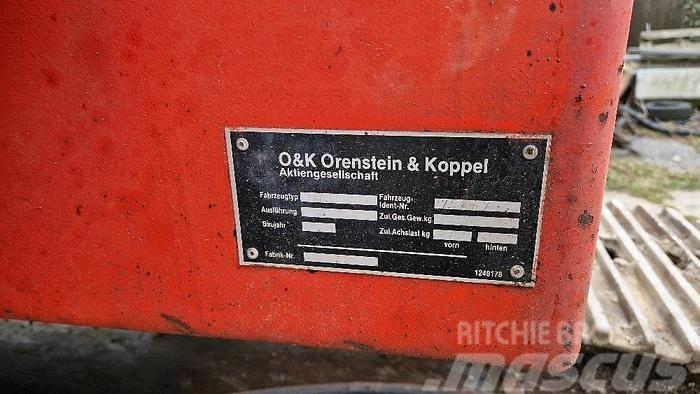 O&K RH5 Kettenbagger Specialgrävmaskiner