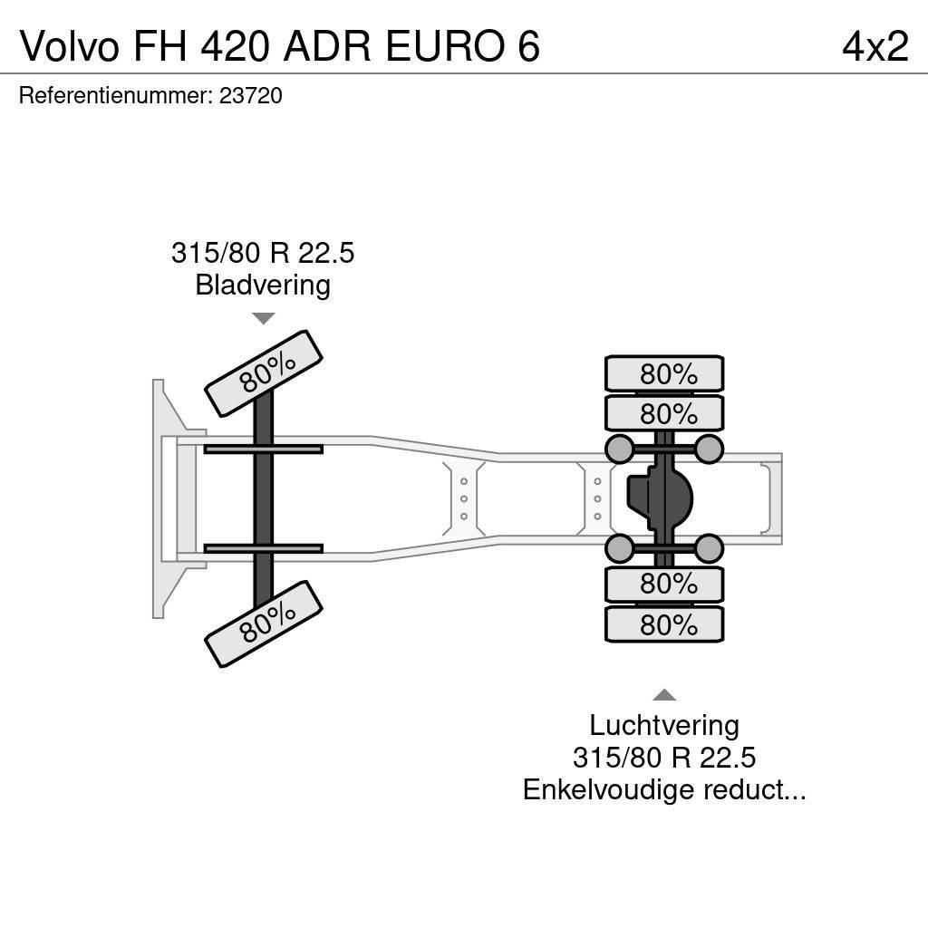 Volvo FH 420 ADR EURO 6 Dragbilar