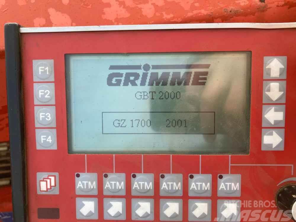 Grimme GZ 1700 DL Windrower Potatisupptagare och potatisgrävare