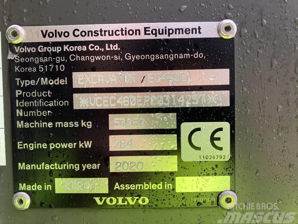  UTLEIE: Volvo EC480EL Long Reach Grävmaskiner med lång räckvidd