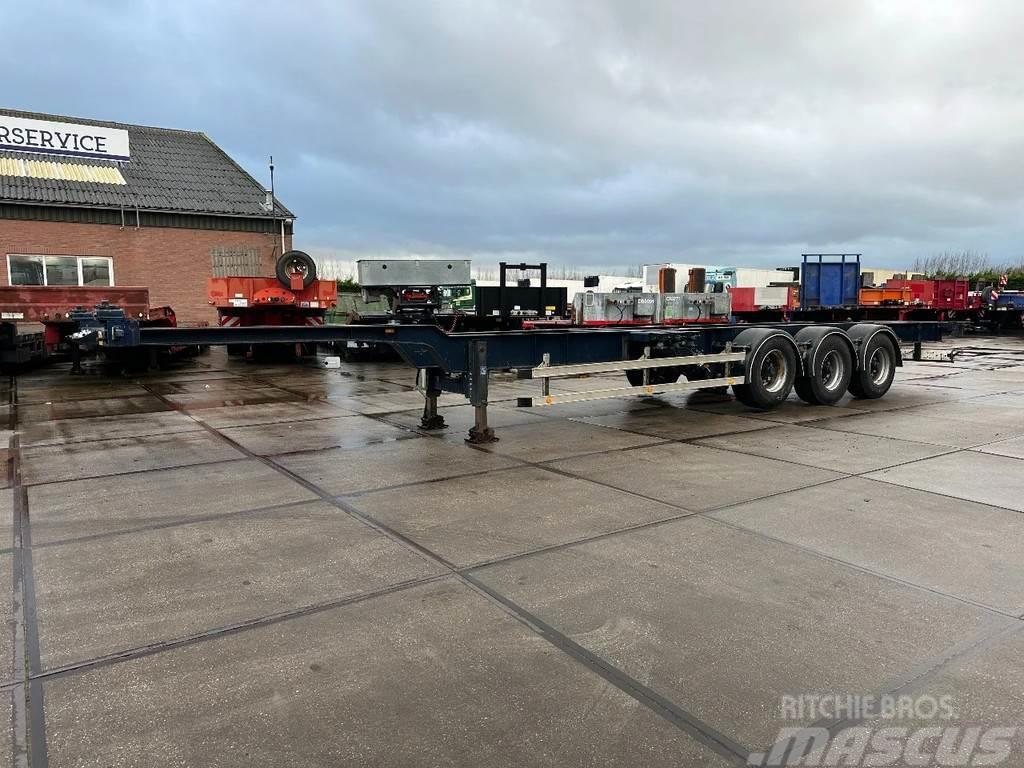 HRD 8X IN STOCK 20-40-45 FT Containertrailer