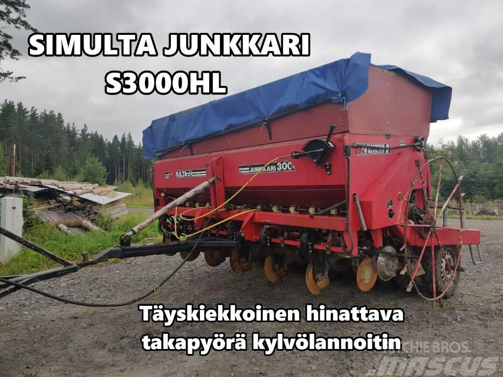 Simulta Junkkari S3000HL kylvölannoitin - VIDEO Kombisåmaskiner