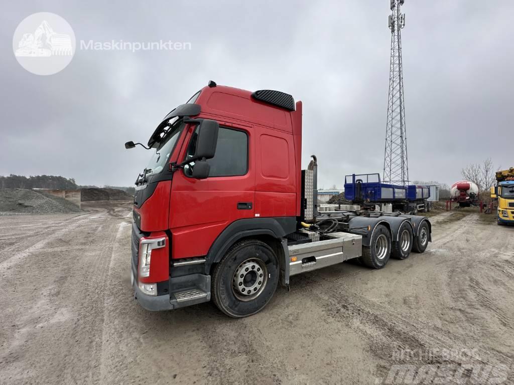 Volvo FM 420 LAXO + Lastväxlare + Betongroterare Växelflak-/Containerbilar