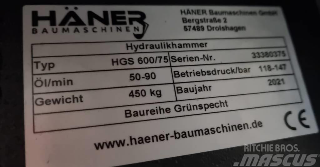  Häner HGS 600/75 Hydraulhammare