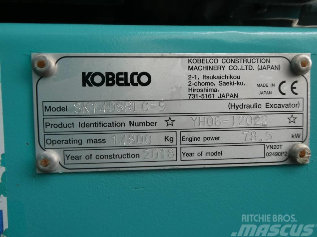 Kobelco SK 140 SR LC-5 Bandgrävare