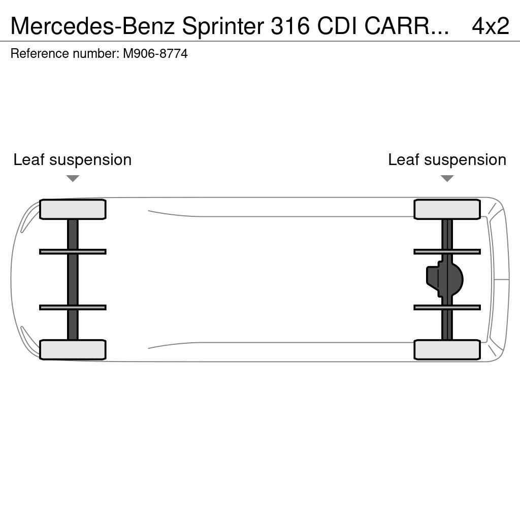 Mercedes-Benz Sprinter 316 CDI CARRIER / BOX L=4389 mm Skåp Kyl/Frys/Värme
