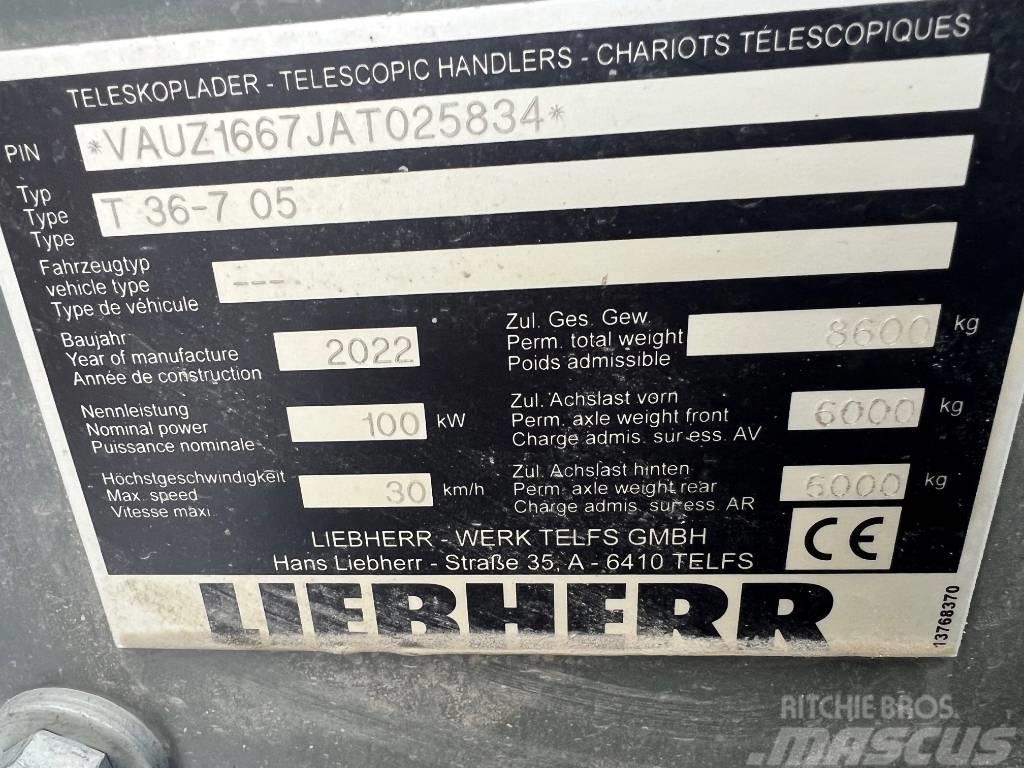 Liebherr T36-7 Teleskoplastare