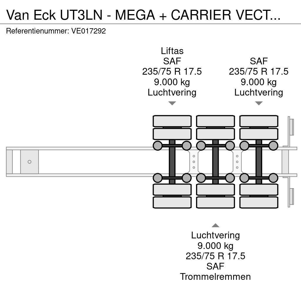 Van Eck UT3LN - MEGA + CARRIER VECTOR 1800 Skåptrailer Kyl/Frys/Värme