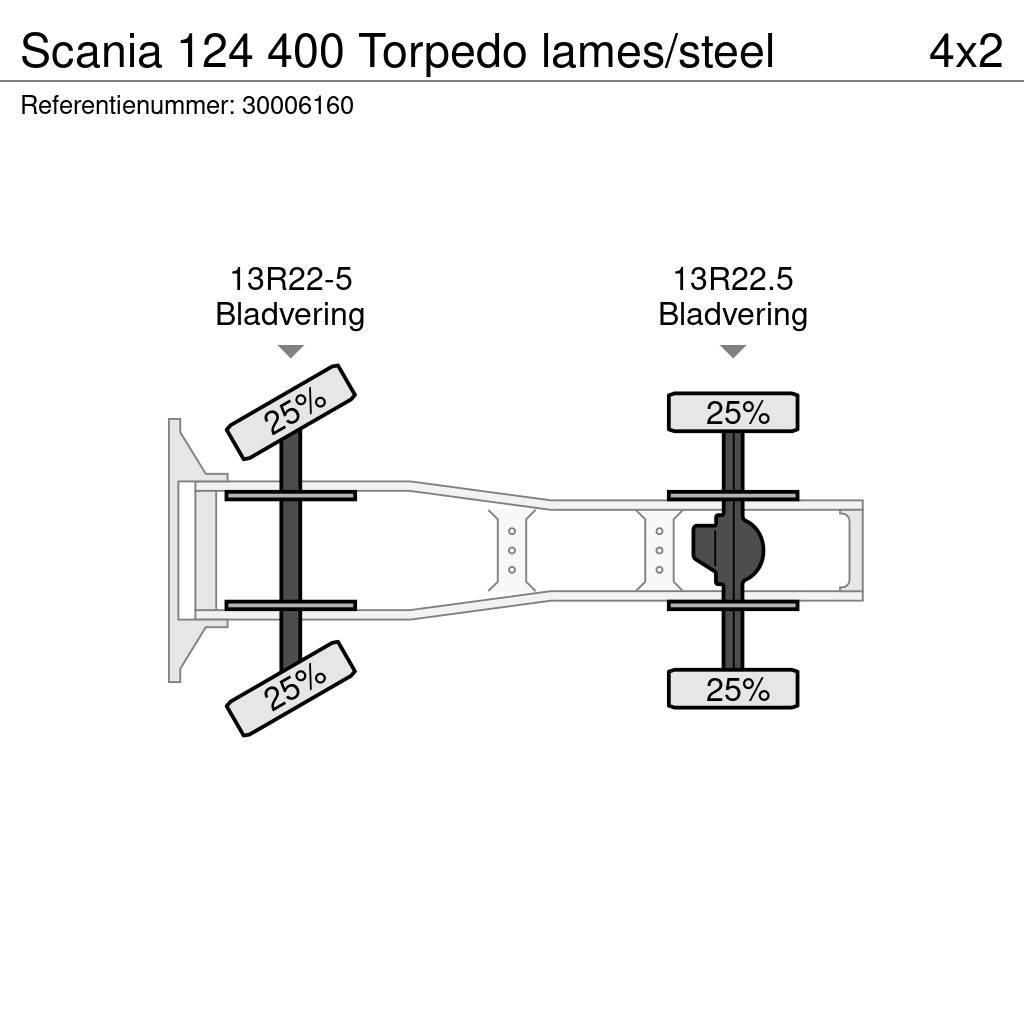 Scania 124 400 Torpedo lames/steel Dragbilar