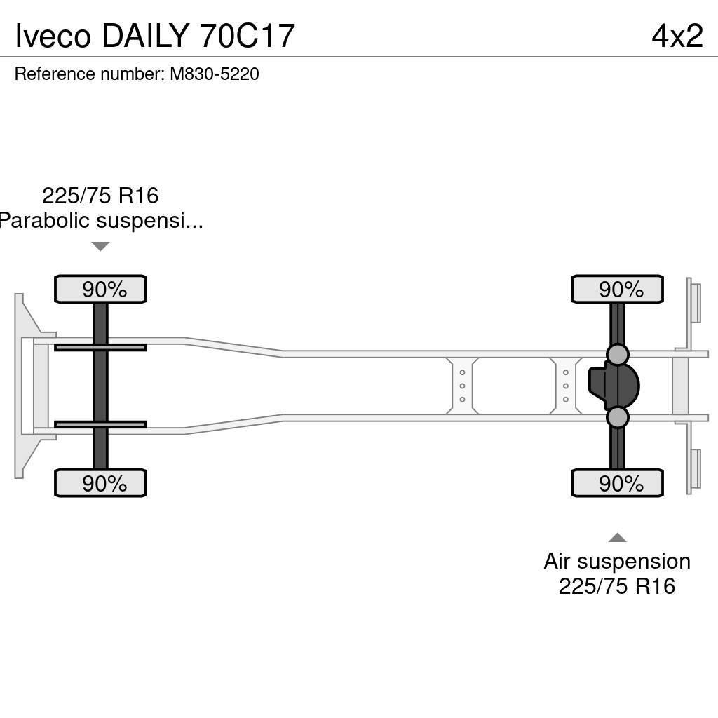 Iveco DAILY 70C17 Skåpbilar Kyl/Frys/Värme
