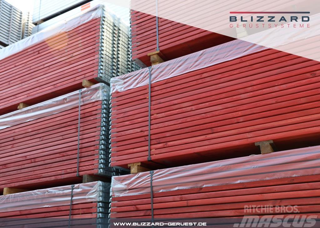 Blizzard S70 292,87 m² Alugerüst mit Holz-Gerüstbohlen Byggställningar