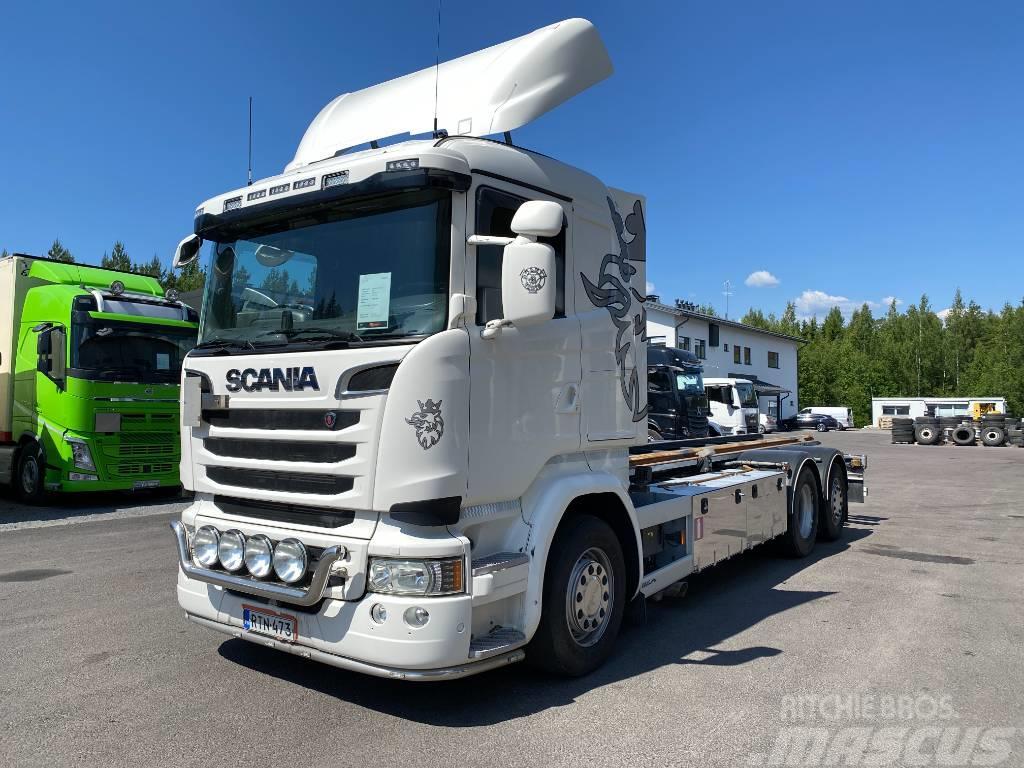 Scania R490 6x2*4 Växelflak-/Containerbilar