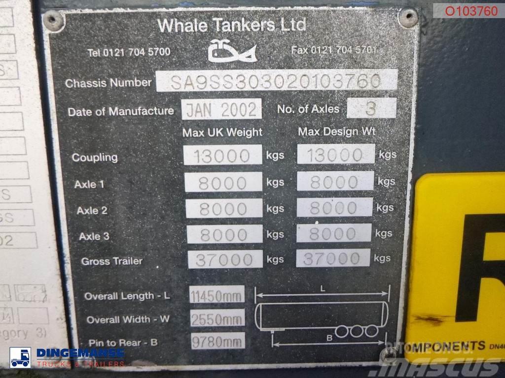  WHALE Vacuum tank inox 30 m3 / 1 comp + pump Dammsugare