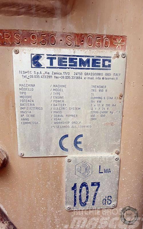 Tesmec TRS950 Kedjegrävmaskiner