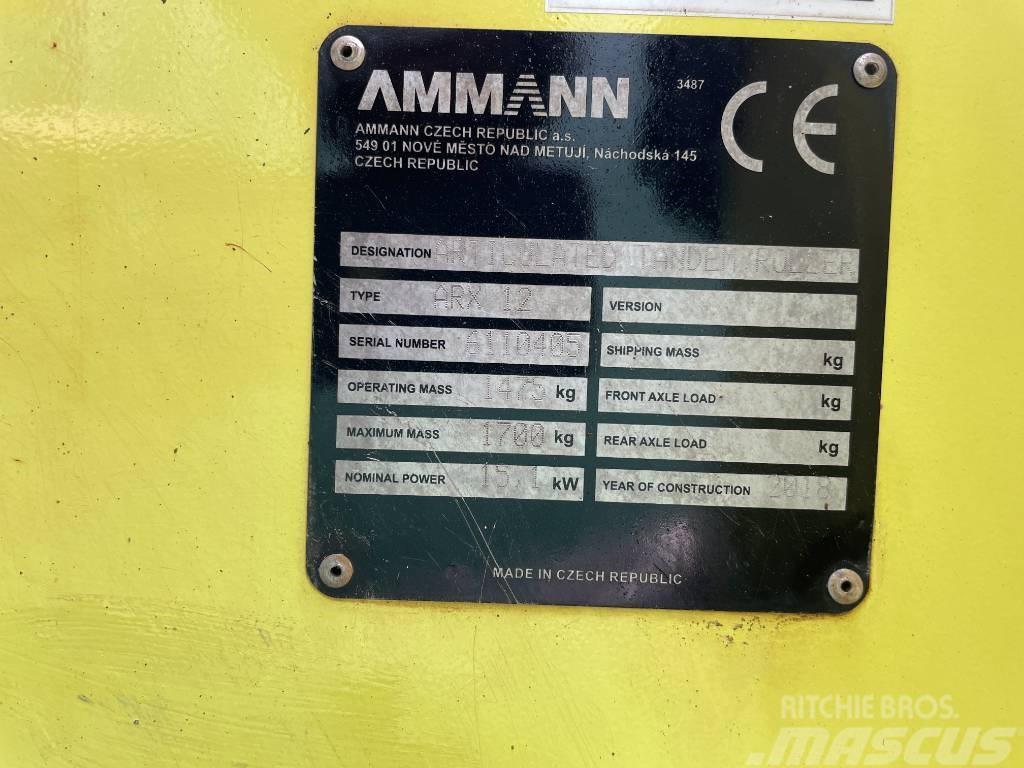 Ammann ARX 12 Tvåvalsvältar