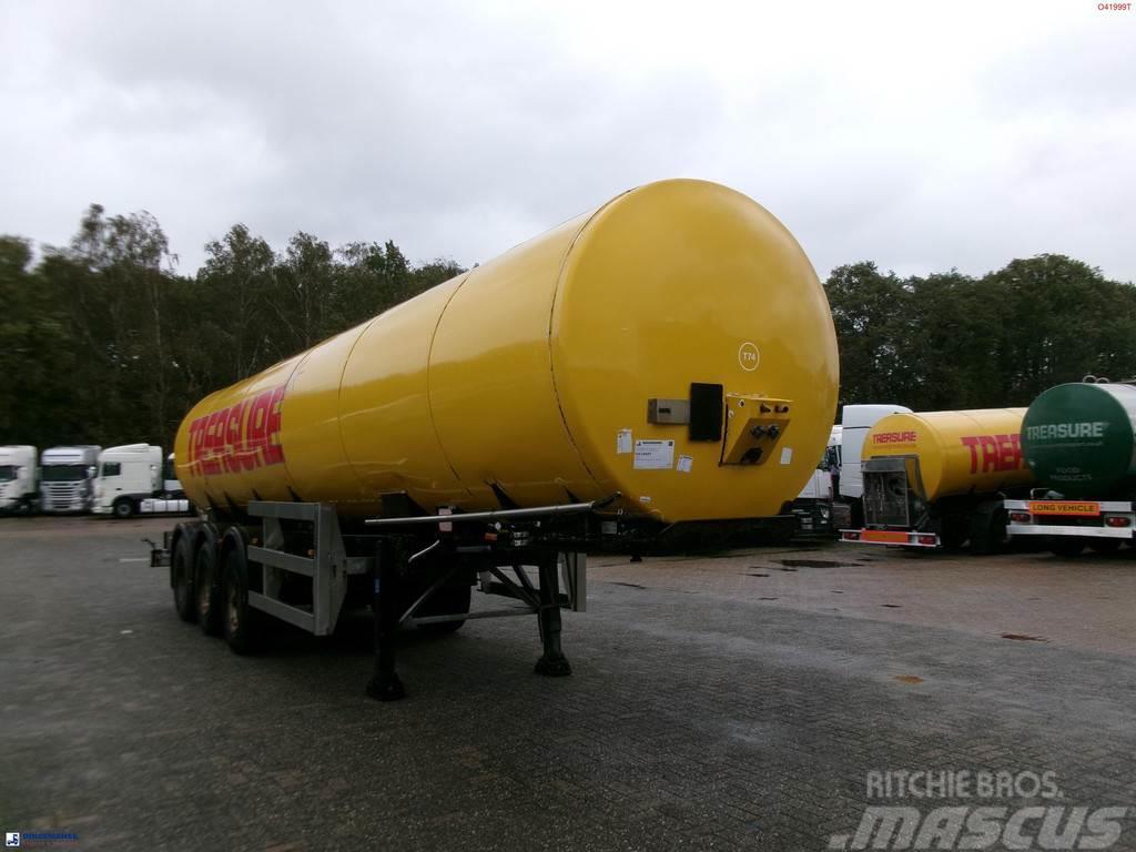  Clayton Food (beer) tank inox 30 m3 / 1 comp Tanktrailer